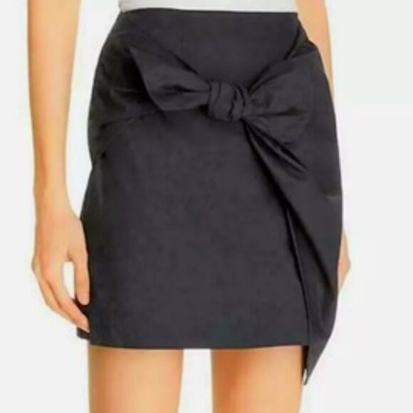 Lush Dresses & Skirts - NWT [Lush] Party Night Out Bow Tie Asymmetric Mini Skirt Women's Sz Small